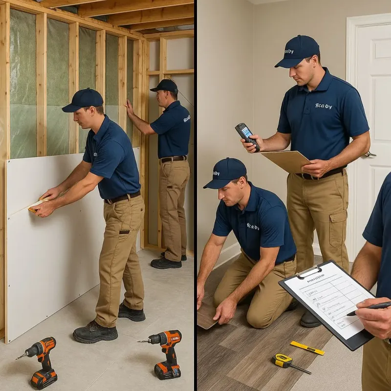 Repairs and Reconstruction process in Monterey County, CA